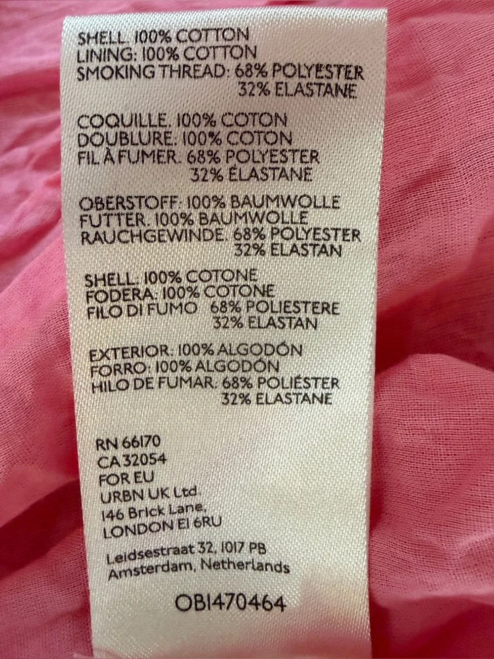 Free People Sweet Annie Mini Dress in Pink Combo Size Medium
